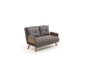 Atelier Del Sofa Cosmo Sofá-Cama de 2 Plazas - Gris